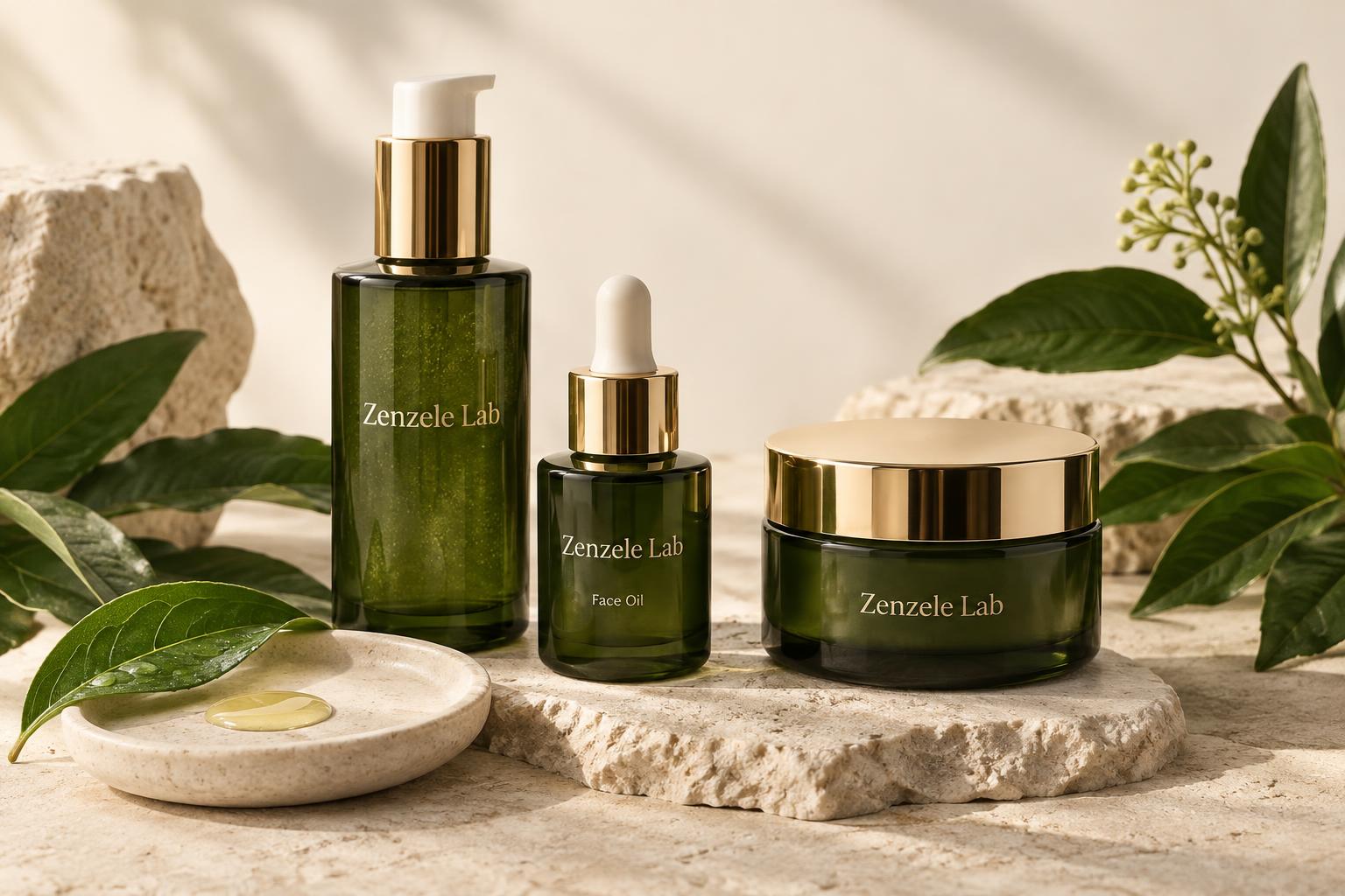 Zenzele Lab premium skincare range